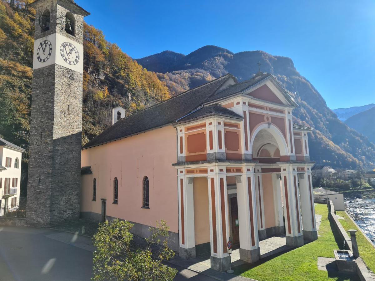 Albergo Posta Bignasco Exteriör bild