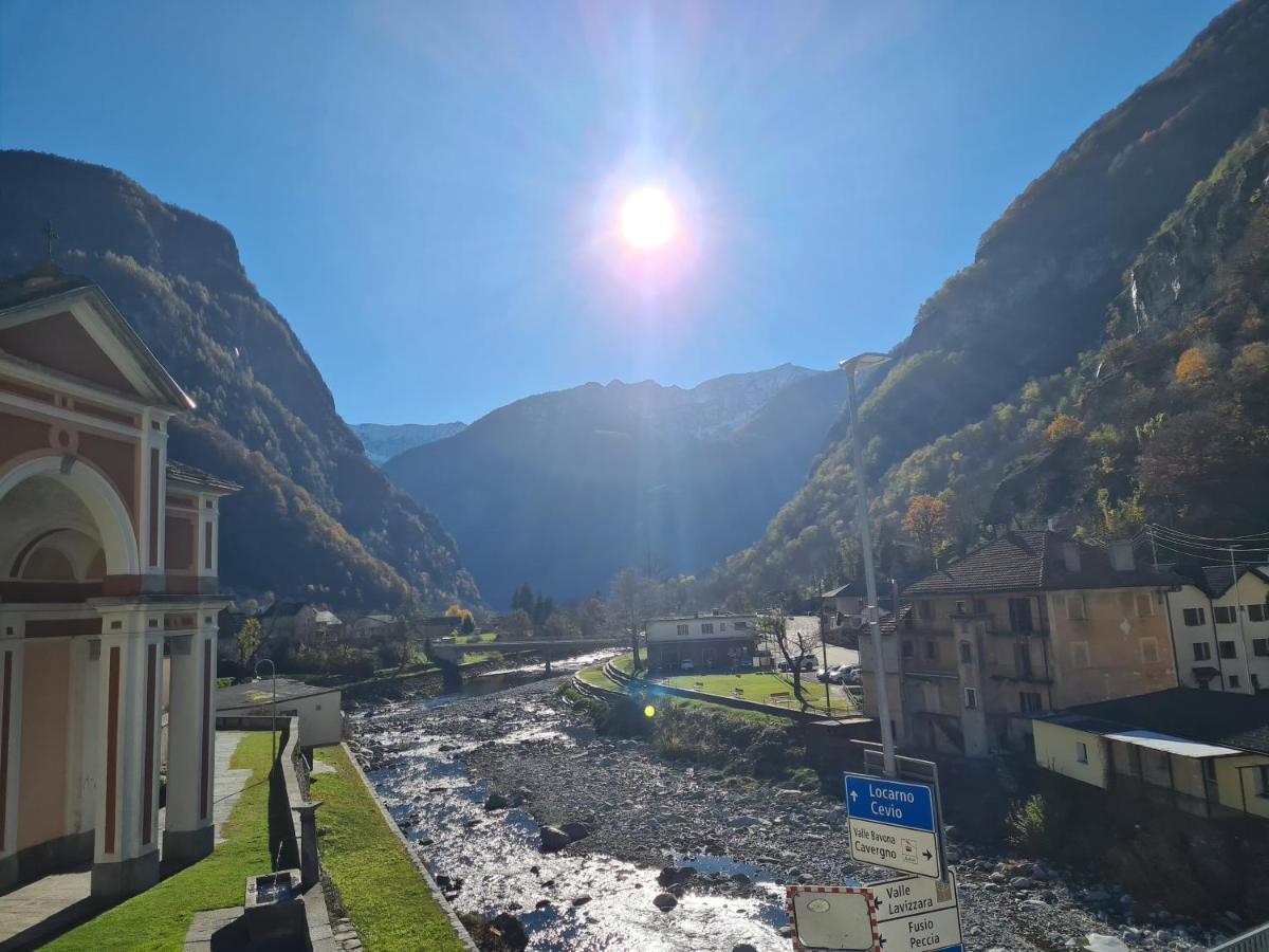 Albergo Posta Bignasco Exteriör bild