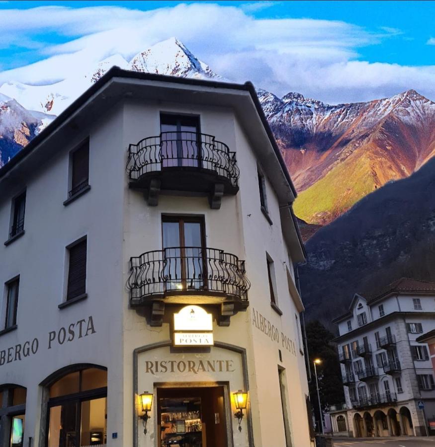Albergo Posta Bignasco Exteriör bild